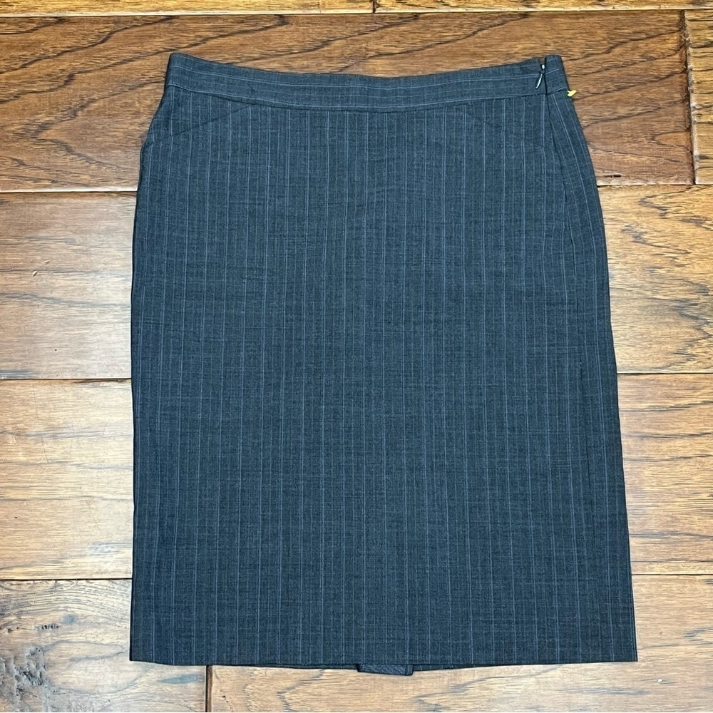 Theory mango lemonde wool fabric tailor‎ skirt